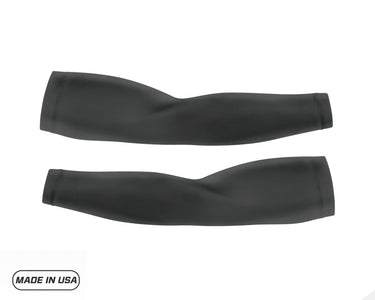Black Pair of Running Compression Sleeves