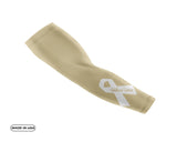 Thumbnail of Gold Childhood Cancer Ribbon Compression Arm Sleeve