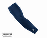 Midnight Navy Baseball Compression Arm Sleeve