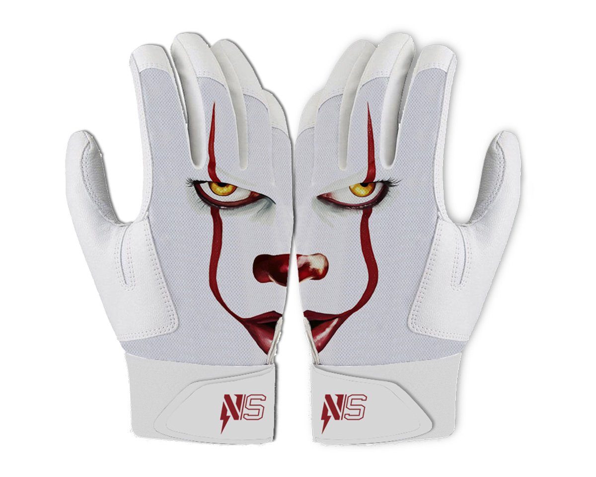 PennyWise Baseball Batting Gloves - Custom Baseball