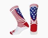 American Flag Athletic Socks