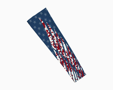 USA Stars and Stripes Winged Pattern Arm Sleeve