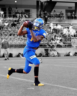 Football Player Wearing Football Arm Sleeve Collection Image