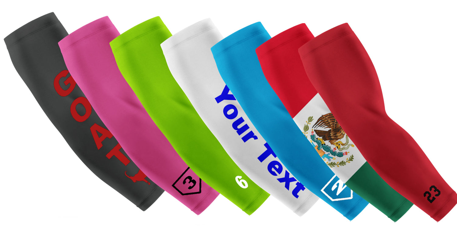 Custom Sports Sleeves - USA Made Compression Arm Sleeves & Leg Sleeves