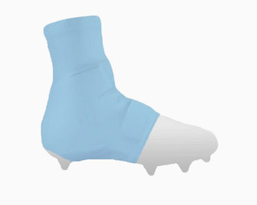 Baby Blue Football Cleat Cover Spats