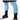 Pair of Baby Blue Basketball Leg Sleeves