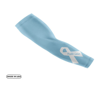 Thumbnail Baby Blue Prostate Cancer Ribbon Compression Arm Sleeve