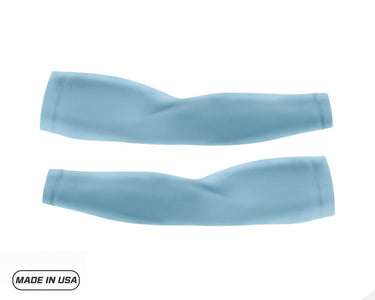 Baby Blue Pair of Running Compression Sleeves