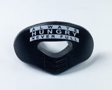 Black Always Hungry Never Full Football Mouth Guard