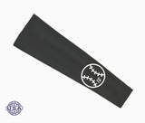 Black Custom Baseball Number Arm Sleeve
