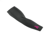 Black Pink Ribbon Arm Sleeve