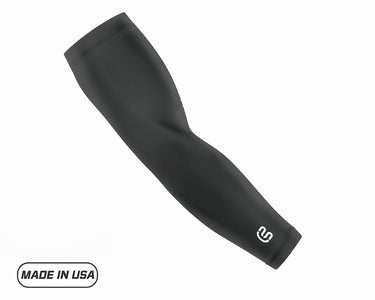 Black Baseball Compression Arm Sleeve