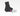 Black with Pink Breast Cancer Ribbon Football Spat Cleat Cover
