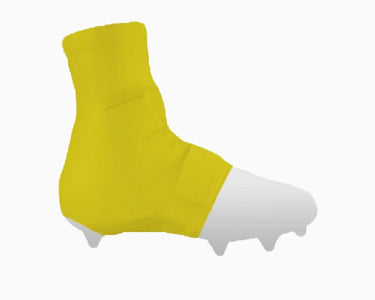 Bright Yellow Football Cleat Cover Spats