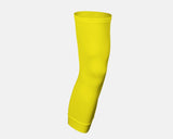 Bright Yellow Single Basketball Compression Leg Sleeve
