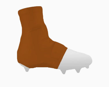 Burnt Orange Football Cleat Cover Spats