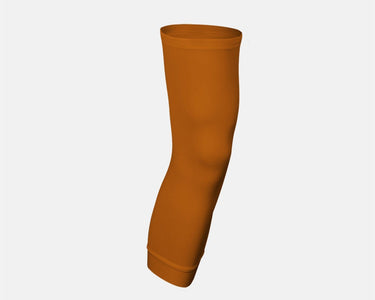 Burnt Orange Custom Text Leg Sleeve