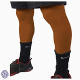 Pair of Longhorns Burnt Orange Basketball Leg Sleeves
