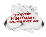 CLOWN 3.0 Custom Football Gloves Palm