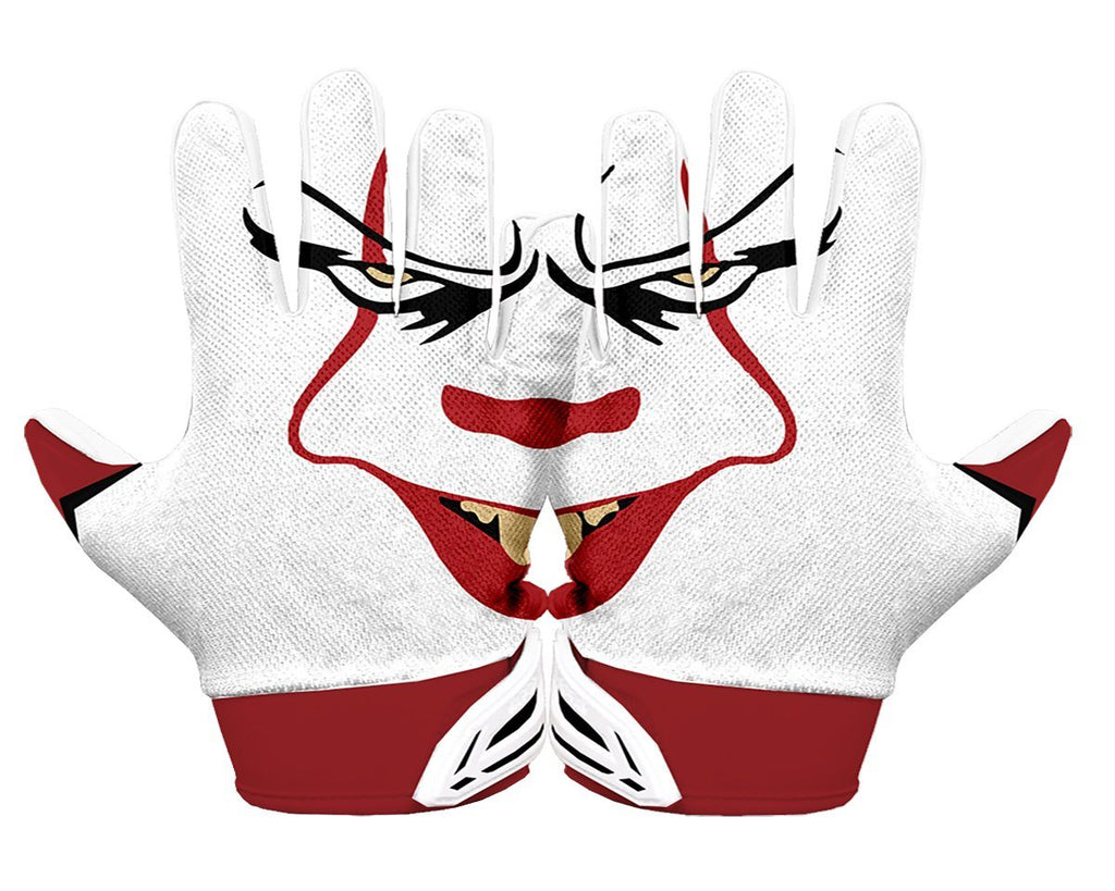 Clown cheap football gloves