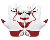 CLOWN Custom Football Glove Upper Hand Design
