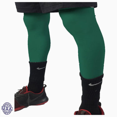 Pair of Celtics Green Basketball Leg Sleeves