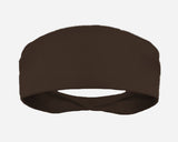 Chocolate Brown Football Compression Headband Thumbnail