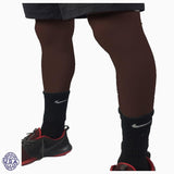 Pair of Chocolate Brown Basketball Leg Sleeves