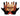 CHUCKIE Custom Football Glove Upper Hand Design