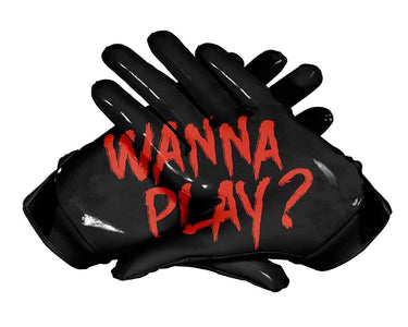 CHUCKIE Custom Football Glove Palm Design