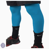 Pair of Teal Basketball Leg Sleeves