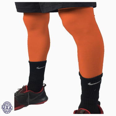 Pair of Gators Orange Basketball Leg Sleeves