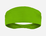 Hi Vis Green Football Compression Headband
