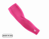 Hot Pink Baseball Compression Arm Sleeve