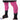 Pair of Hot Pink Basketball Leg Sleeves