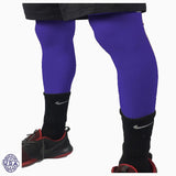 Pair of Lakers Purple Basketball Leg Sleeves
