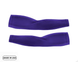Lakers Purple Pair of Running Compression Sleeves