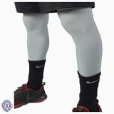 Pair of Light Grey Basketball Leg Sleeves
