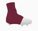 Maroon Football Cleat Cover Spats