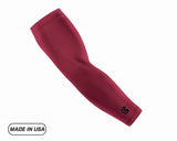 Maroon Baseball Compression Arm Sleeve