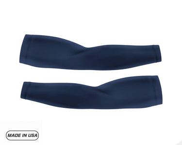 Midnight Navy Pair of Running Compression Sleeves