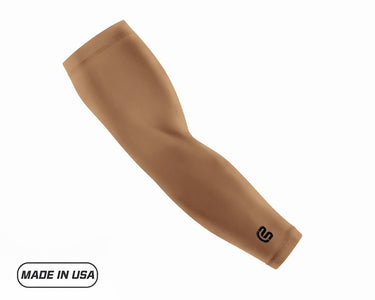 Mocha Baseball Compression Arm Sleeve