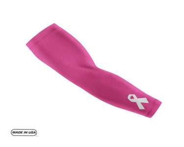 Pink Breast Cancer Small Ribbon Compression Arm Sleeve