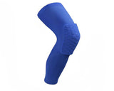 Royal Blue Padded Compression Leg Sleeve