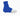 Royal Blue Football Cleat Cover Spats