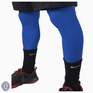 Pair of Royal Blue Basketball Leg Sleeves