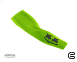 Hi Vis Green Smiley Drip Arm Sleeve