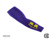 Lakers Purple Smiley Drip Arm Sleeve