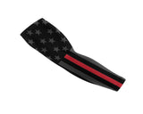 Thin Red Firefighter USA Flag Arm Sleeve