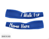 Thumbnail I Walk For Pair Custom Arm Sleeves
